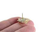 Vintage 1:12 Miniature Dollhouse Receipt Keeper with Pin