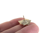 Vintage 1:12 Miniature Dollhouse Receipt Keeper with Pin