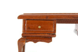 Vintage 1:12 Miniature Dollhouse Wooden Secretary Desk