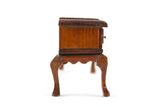 Vintage 1:12 Miniature Dollhouse Wooden Secretary Desk