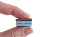 Vintage 1:12 Miniature Dollhouse French Rose Talcum Powder Box