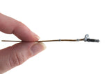 Vintage 1:12 Miniature Dollhouse Metal Sword in Sheath