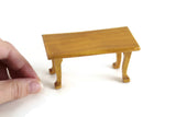 Vintage 1:12 Miniature Dollhouse Wooden Console Table or Side Table