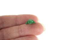 Vintage 1:12 Miniature Dollhouse Green Frog Figurine