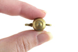 Vintage 1:12 Miniature Dollhouse Gold Teapot
