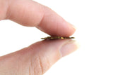 Vintage 1:12 Miniature Dollhouse Gold Metal Shield & Battle Axe Hanging