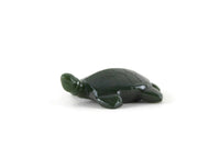 Vintage Small Jade Green Nephrite Turtle Figurine