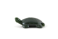 Vintage Small Jade Green Nephrite Turtle Figurine