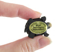 Vintage Small Green Mini Northern Diamondback Turtle Figurine by Land & Sea Collectibles