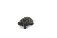 Vintage Small Green Mini Northern Diamondback Turtle Figurine by Land & Sea Collectibles