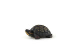 Vintage Small Green Mini Northern Diamondback Turtle Figurine by Land & Sea Collectibles