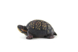 Vintage Small Green Mini Northern Diamondback Turtle Figurine by Land & Sea Collectibles