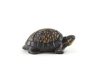 Vintage Small Green Mini Northern Diamondback Turtle Figurine by Land & Sea Collectibles