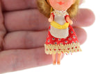 Vintage 1:24 Mattel The Littles Family Belinda Littles Dollhouse Figurine