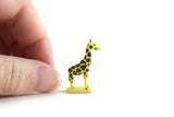 Vintage 1:12 Miniature Dollhouse Metal Giraffe Toy Figurine