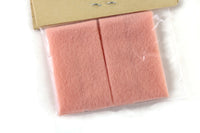 New Vintage 1:12 Miniature Dollhouse 4 Piece Peach Bath Towel & Hand Towel Set