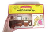 New Vintage 1:12 Miniature Dollhouse Realife Miniatures DIY Heritage Series Bath Furniture Kit