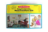 New Vintage 1:12 Miniature Dollhouse Realife Miniatures DIY Heritage Series Music Room Furniture Kit