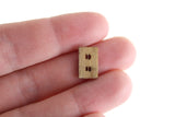 New Vintage 1:12 Miniature Dollhouse Set of 6 Wooden Light Switches & Wall Outlet Switch Plates