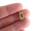 New Vintage 1:12 Miniature Dollhouse Set of 6 Wooden Light Switches & Wall Outlet Switch Plates