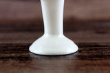Vintage 1:12 Miniature Dollhouse Off-White Porcelain Bathroom Pedestal Sink