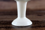 Vintage 1:12 Miniature Dollhouse Off-White Porcelain Bathroom Pedestal Sink