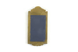Vintage 1:12 Miniature Dollhouse Large Ornate Gold Frame Wall Mirror