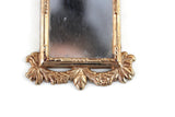 Vintage 1:12 Miniature Dollhouse Ornate Gold Frame Wall Mirror