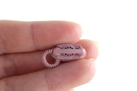 Vintage 1:12 Miniature Dollhouse Pink Rotary Telephone