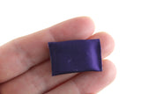 Vintage 1:12 Miniature Dollhouse Purple Clutch Purse or Handbag