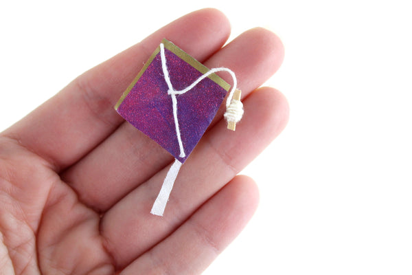 Vintage 1:12 Miniature Dollhouse Kite