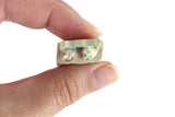 Vintage 1:48 Quarter Scale Miniature Dollhouse Dresser with Cat Figurine