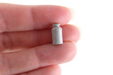 Vintage 1:48 Quarter Scale Miniature Dollhouse Silver Metal Jug