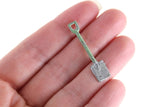Vintage 1:48 Quarter Scale Miniature Dollhouse Shovel