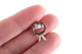 Artisan-Made Vintage 1:48 Quarter Scale Miniature Dollhouse Grapevine Welcome Wreath