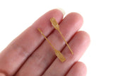 Artisan-Made Vintage 1:48 Quarter Scale Miniature Dollhouse Wooden Oars or Paddles
