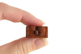 Vintage 1:48 Quarter Scale Miniature Dollhouse Wooden Highboy Dresser