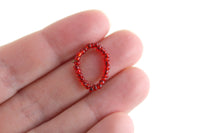 Vintage 1:12 Miniature Dollhouse Red Beaded Necklace