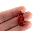 Vintage 1:12 Miniature Dollhouse Red Bottle of Poison