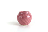 Vintage 1:12 Miniature Dollhouse Pink Porcelain Vase
