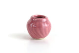 Vintage 1:12 Miniature Dollhouse Pink Porcelain Vase