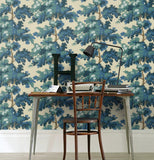 New Unopened Roll Sandberg Raphael Wallpaper in Dark Blue, Originally $174-238