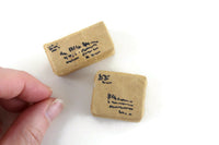 Vintage 1:12 Miniature Dollhouse Set of 2 Wrapped Parcel Packages