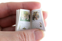 Vintage 1:12 Miniature Dollhouse Fully Illustrated Children's Book Set by Kate Greenaway