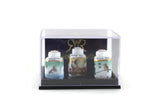 New Vintage 1:12 Miniature Dollhouse Set of 3 Reutter Porzellan Painted Tea Canisters