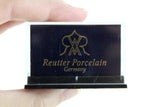 New Vintage 1:12 Miniature Dollhouse Set of 3 Reutter Porzellan Painted Tea Canisters