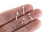 Set of 4 Vintage 1:12 Miniature Dollhouse Forks