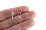 Set of 4 Vintage 1:12 Miniature Dollhouse Spoons