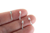 Set of 4 Vintage 1:12 Miniature Dollhouse Spoons