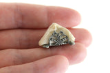 Vintage 1:12 Miniature Dollhouse Silver Filigree Napkin Holder with Napkins